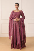 RASBERRY ANETHYST TISSUE SILK SET