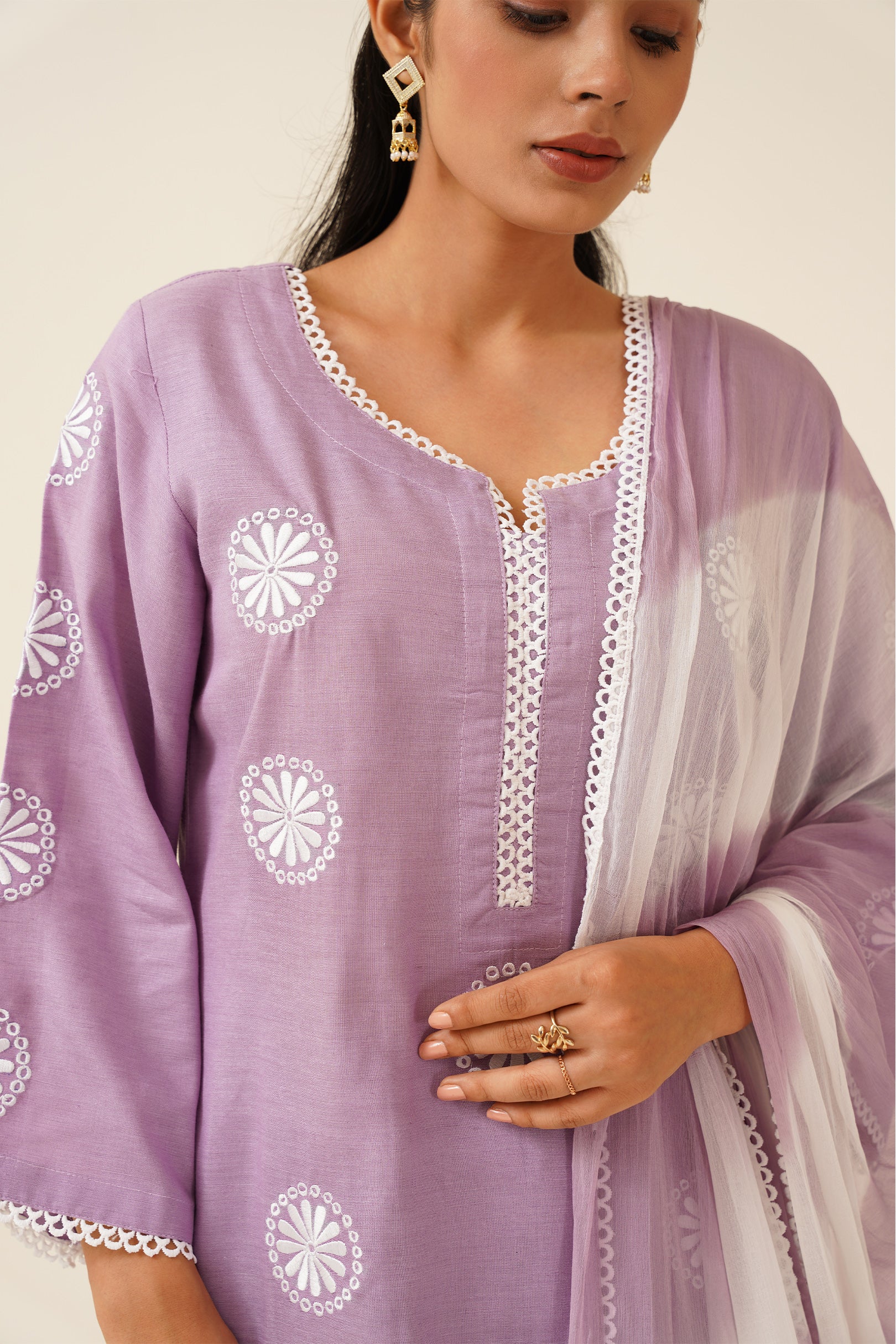 Lilac Classic Suit