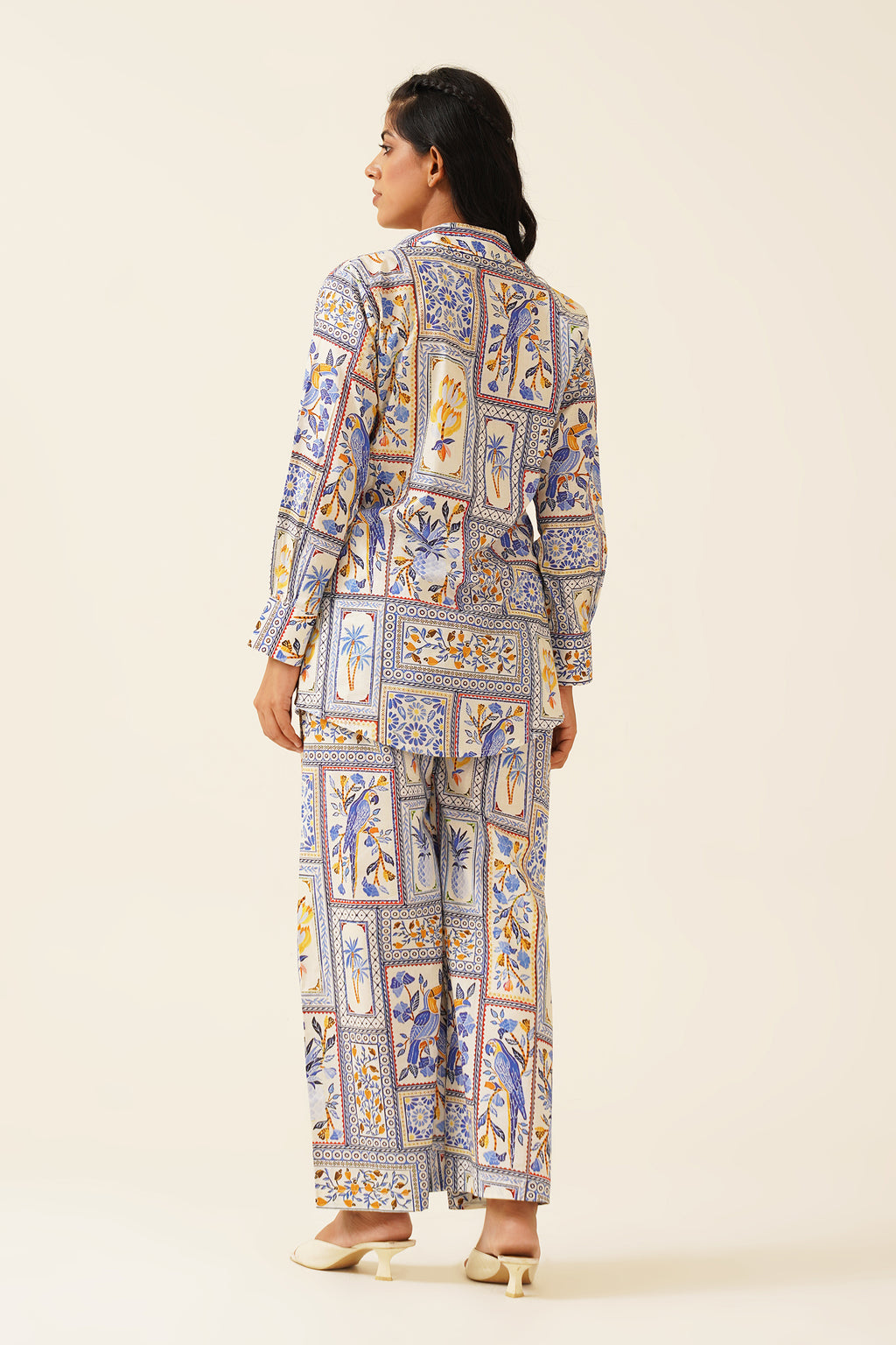 Electric Blue Exquisite Co-ord Set