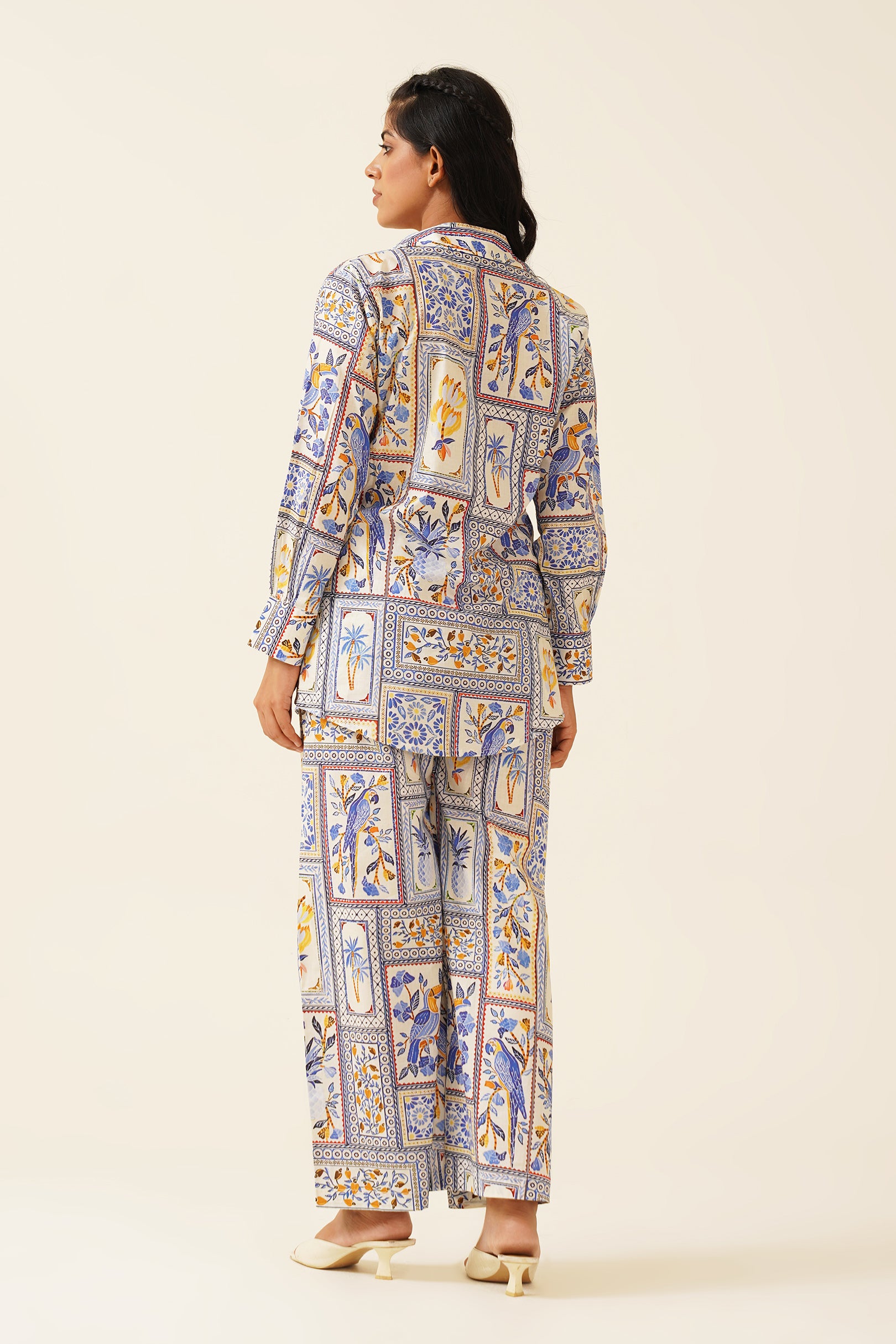 Electric Blue Exquisite Co-ord Set