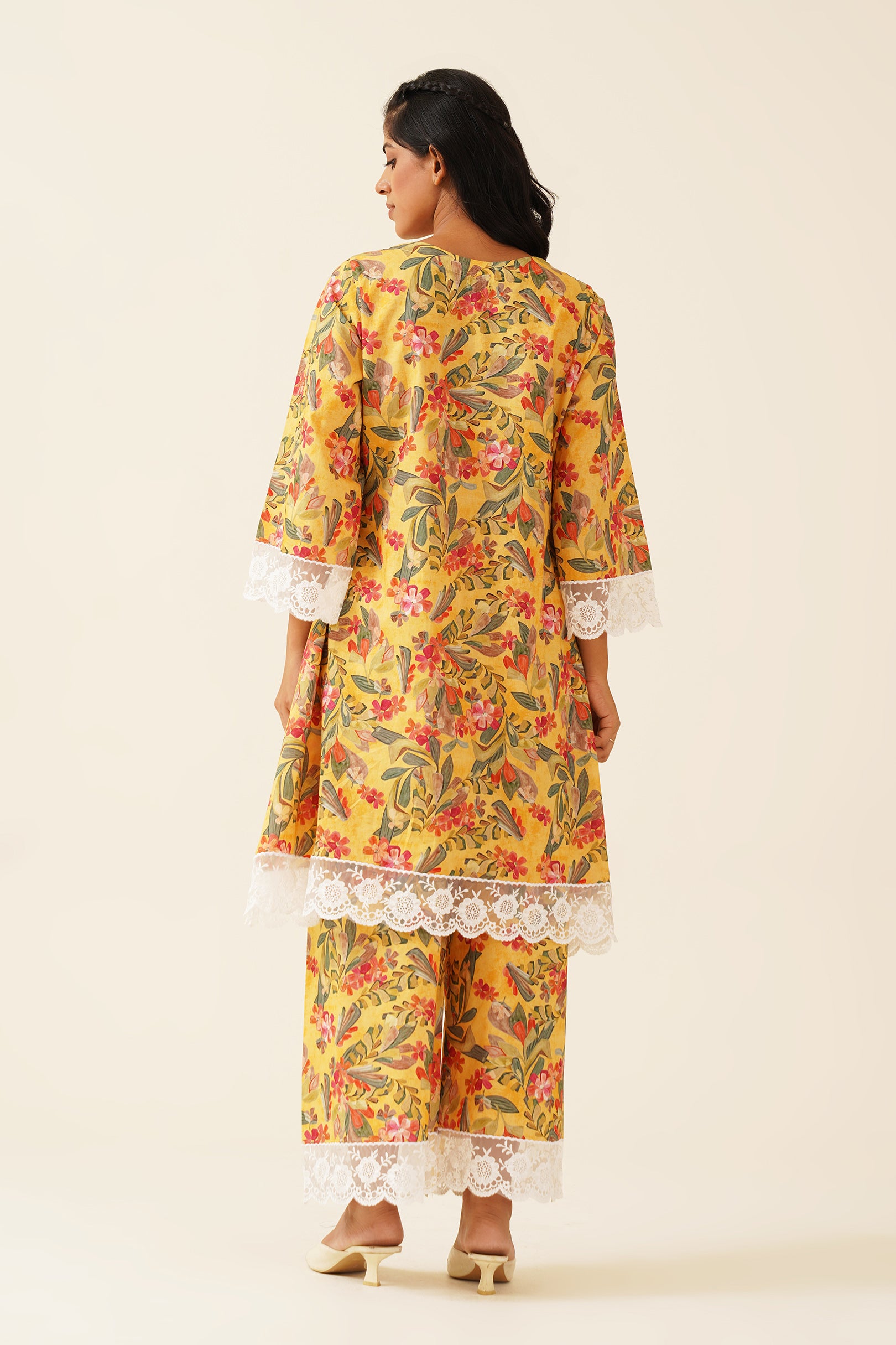 Sunlit Printed Kurta Set