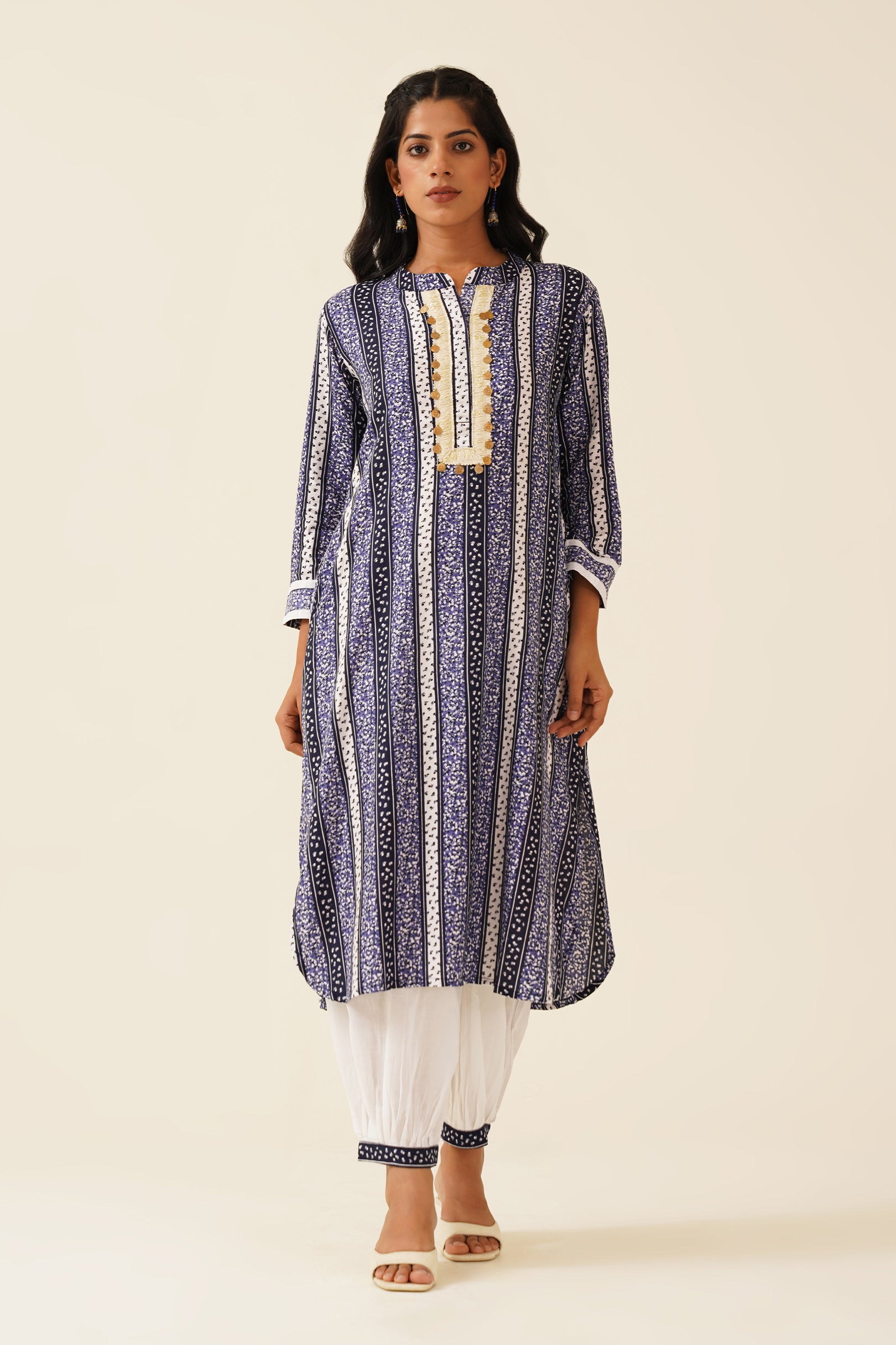 Sapphire Blue Kurta Set