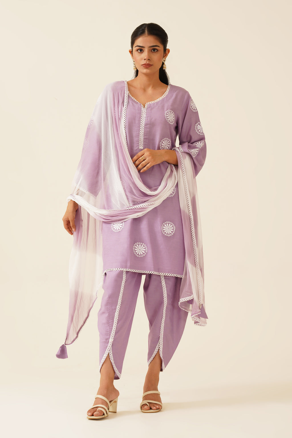 Lilac Classic Suit