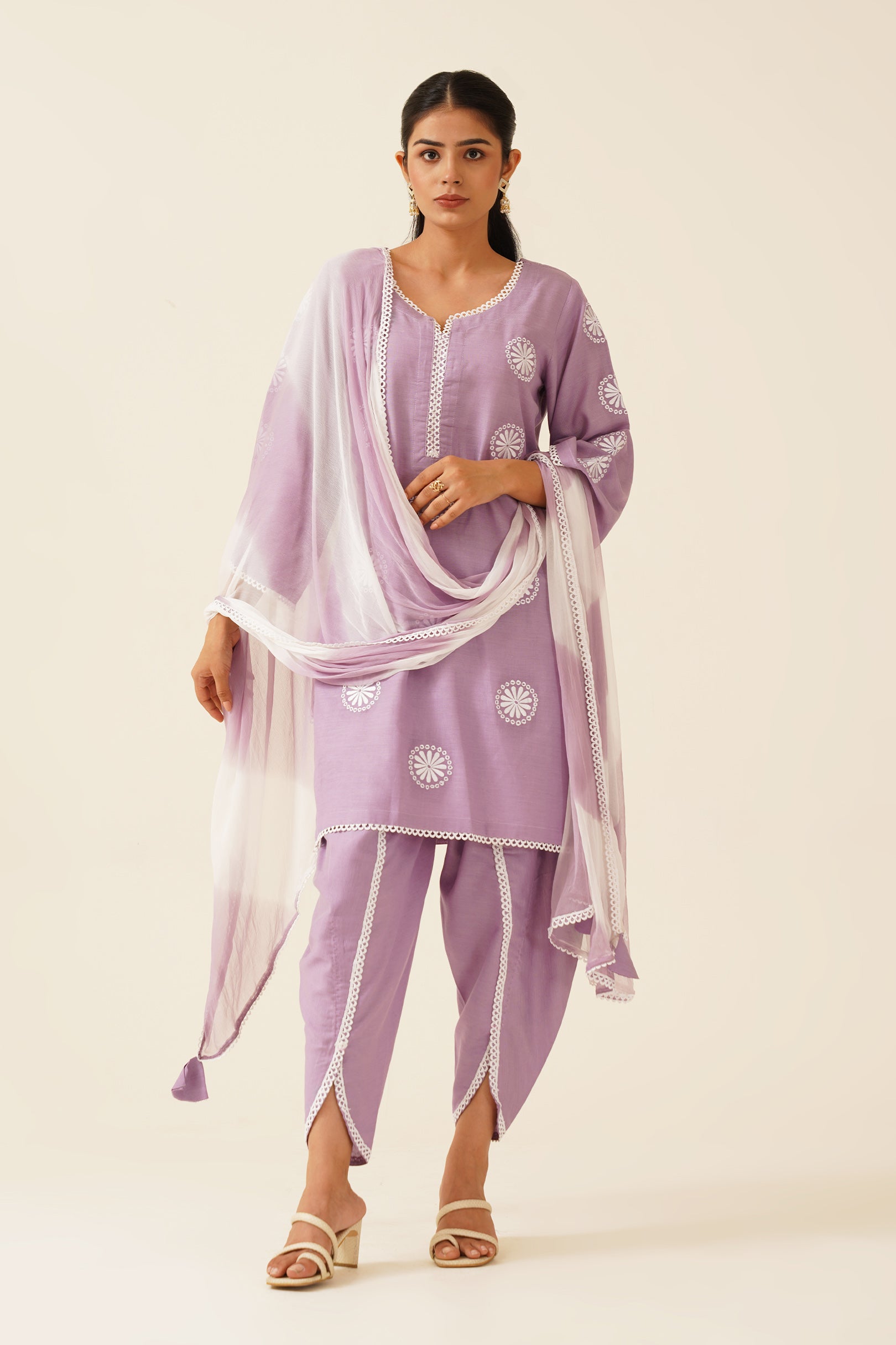Lilac Classic Suit