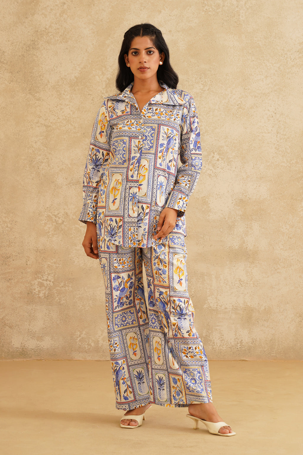 Electric Blue Exquisite Co-ord Set