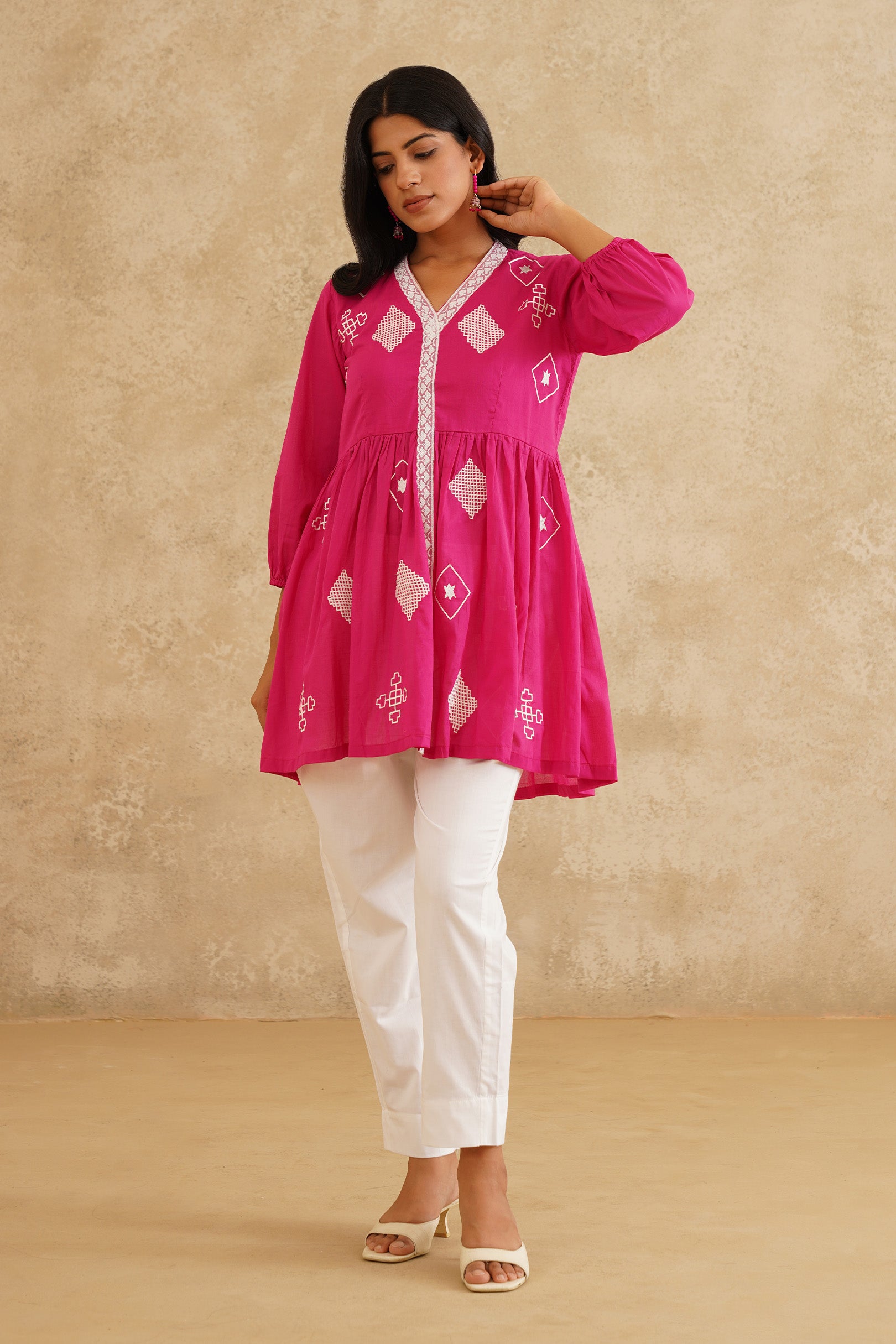 Rosy Radiance Co-ord Set