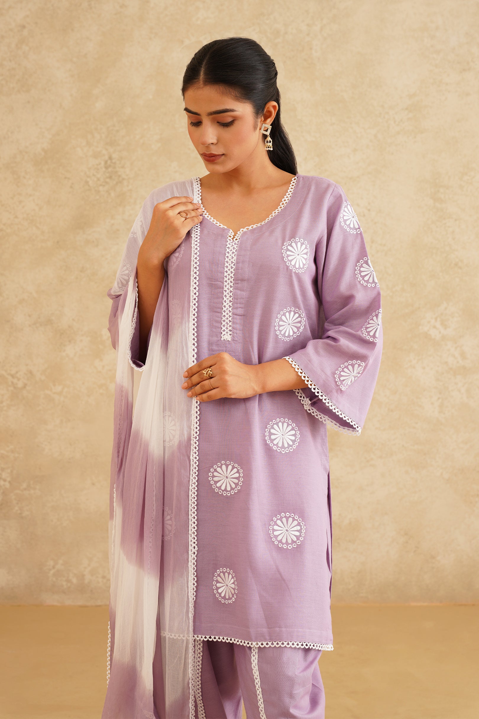 Lilac Classic Suit