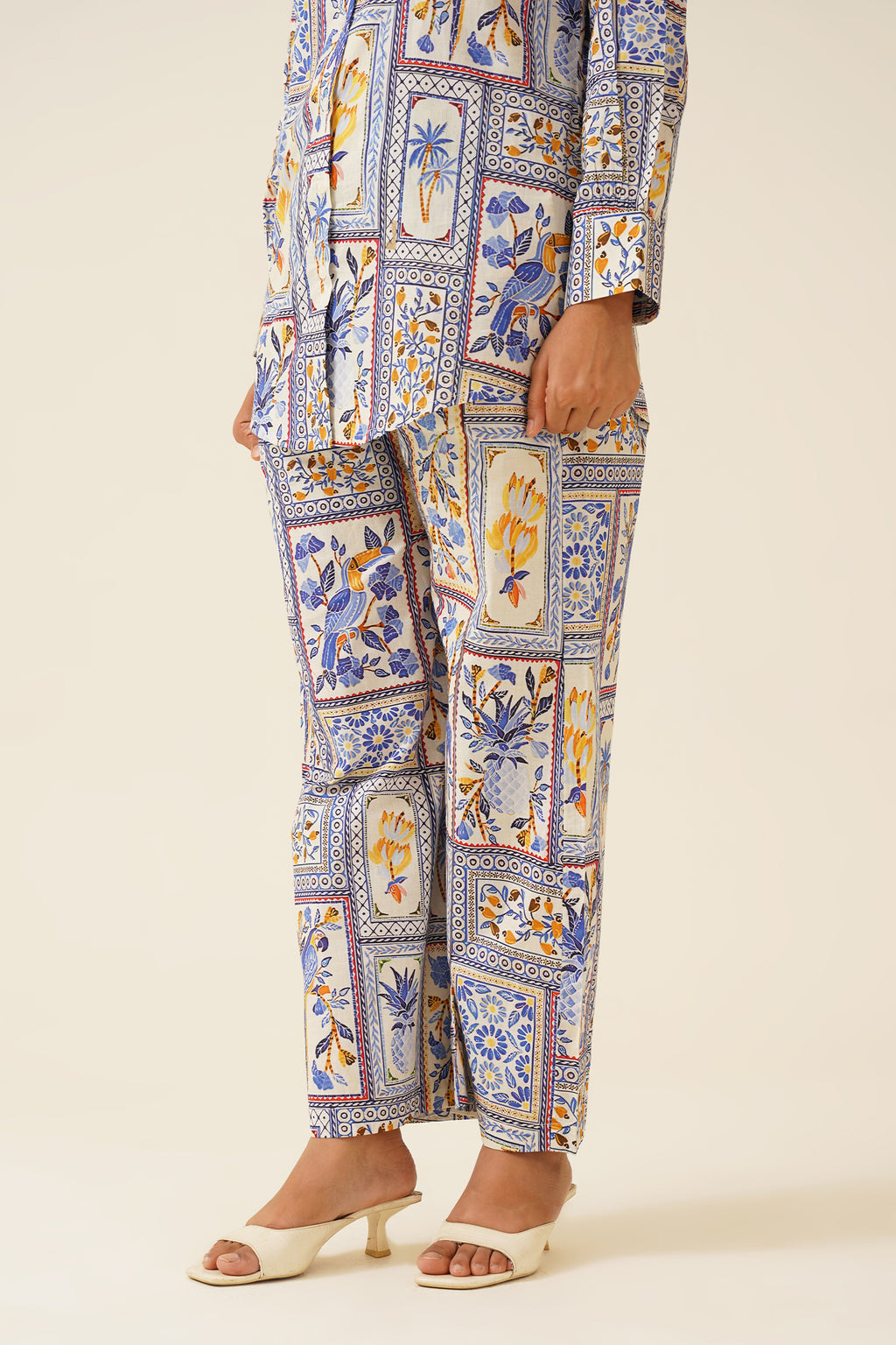 Electric Blue Exquisite Co-ord Set