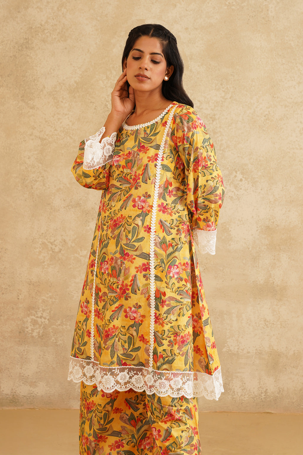 Sunlit Printed Kurta Set