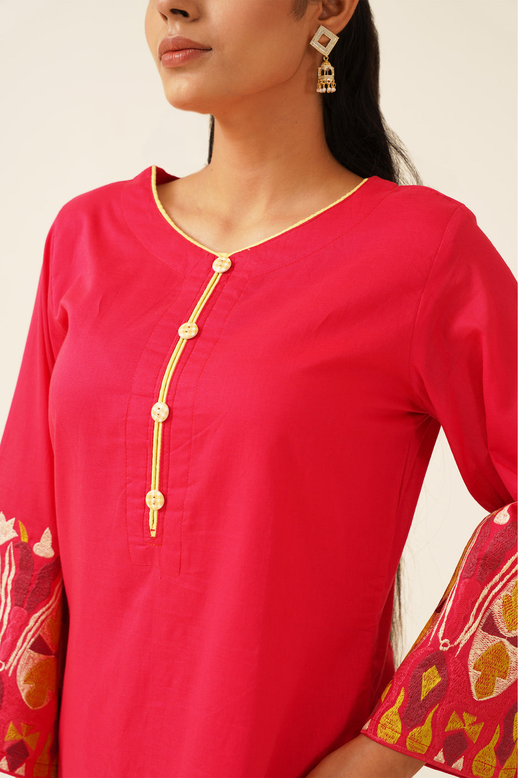 Bold Berry Beauty Kurta Set