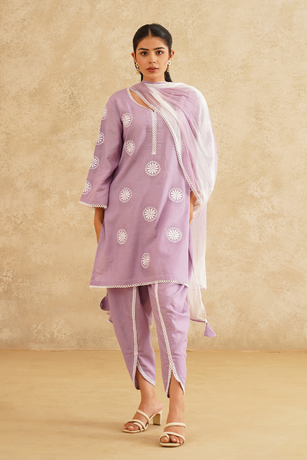 Lilac Classic Suit
