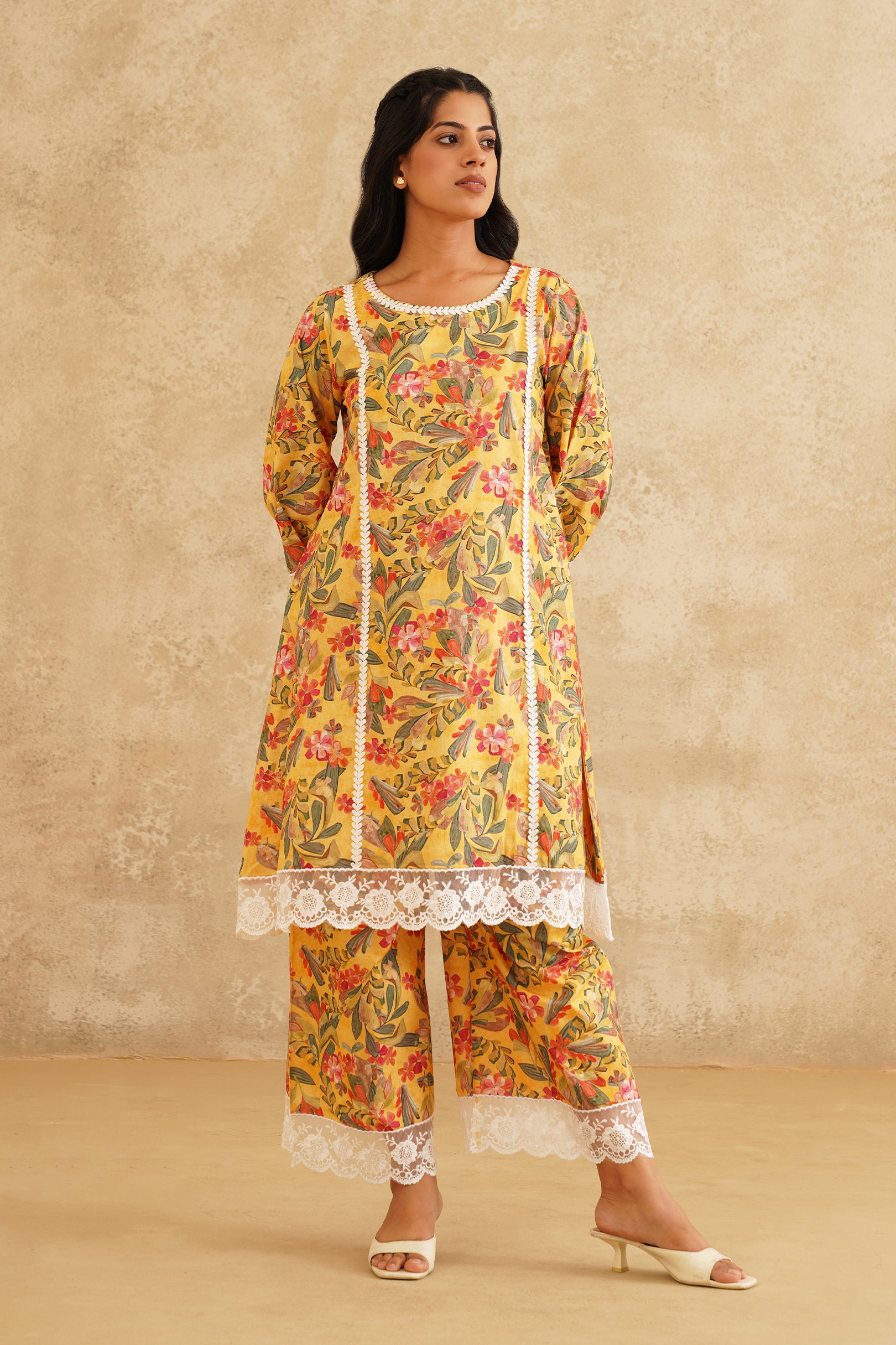 Sunlit Printed Kurta Set