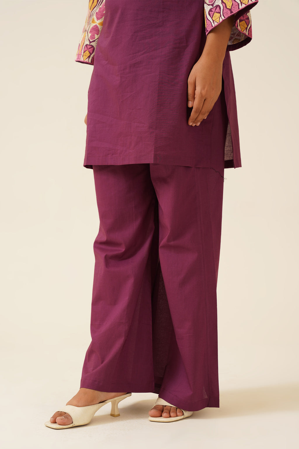Majestic Maroon Kurta Set