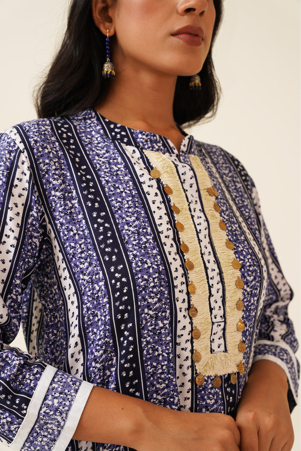 Sapphire Blue Kurta Set